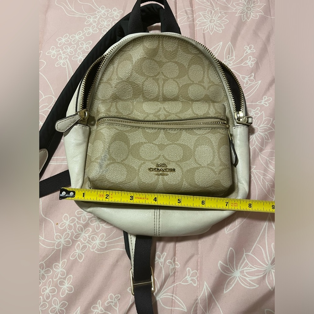 Coach backpack and matching wallet bundle